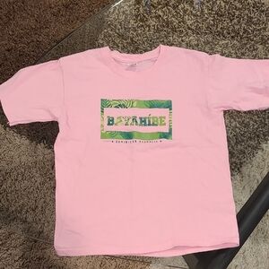 DR Bayahibe Kids Pink Graphic Tee -NWOT